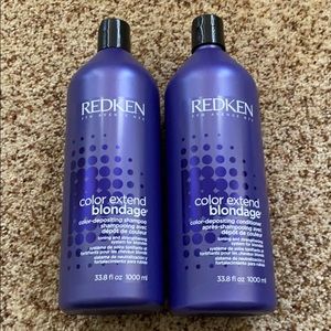 NWT REDKEN COLOR EXTEND BLONDAGE BUNDLE 33.8FLOZ